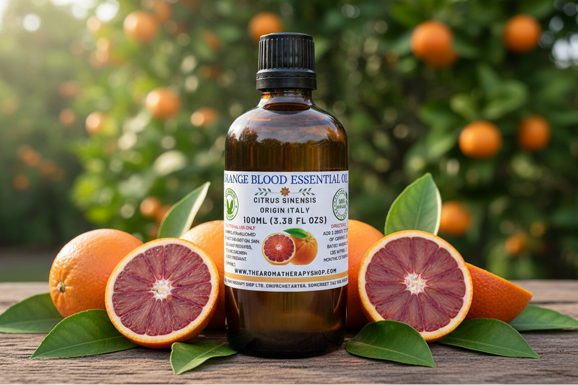 Blood Orange Essential Oil 100ml Showcase