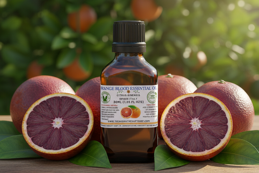 Blood Orange Essential Oil 30ml Showcase