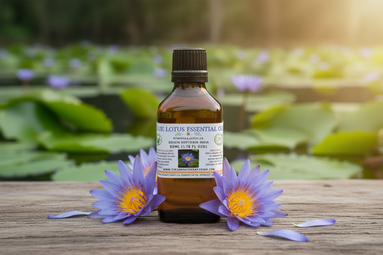 Blue Lotus 50ml Outdoor Showcase - Legible Text