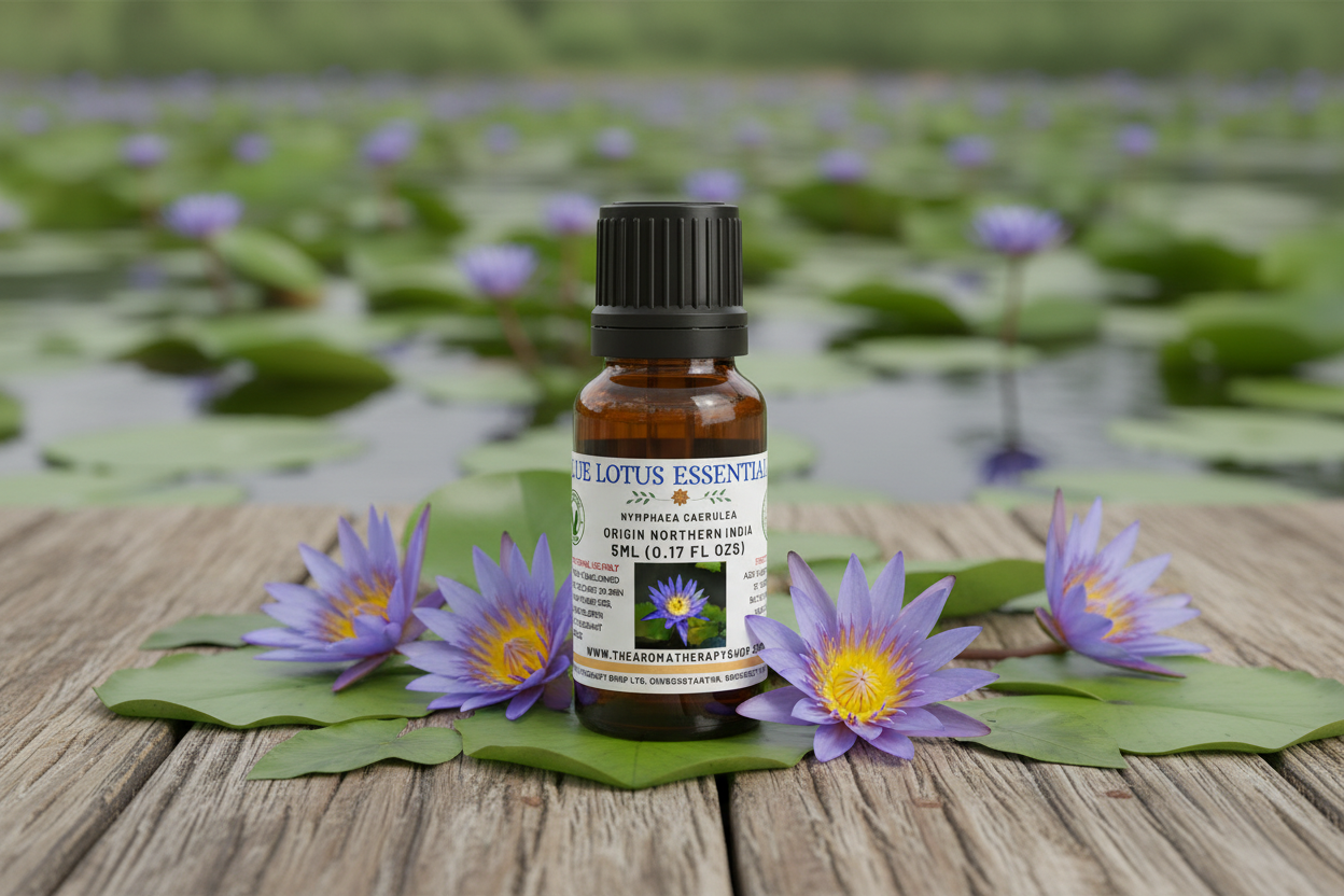 Blue Lotus 5ml Essential Oil - Complete Label