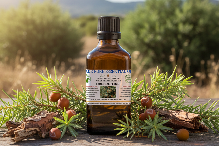 Cade Essential Oil 50ml Natural Outdoor Showcase