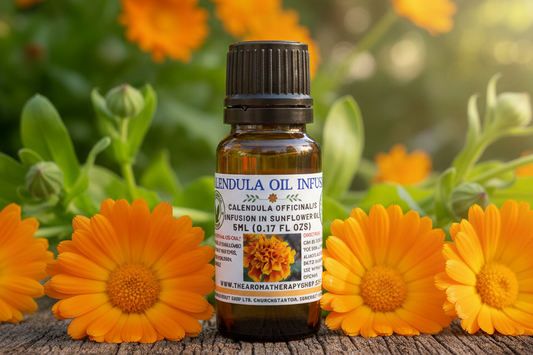 Calendula Oil Infusion Outdoor Product Photography