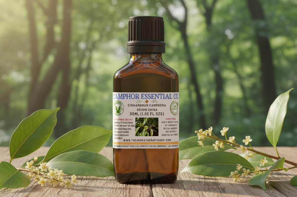 Camphor Essential Oil 30ml Showcase