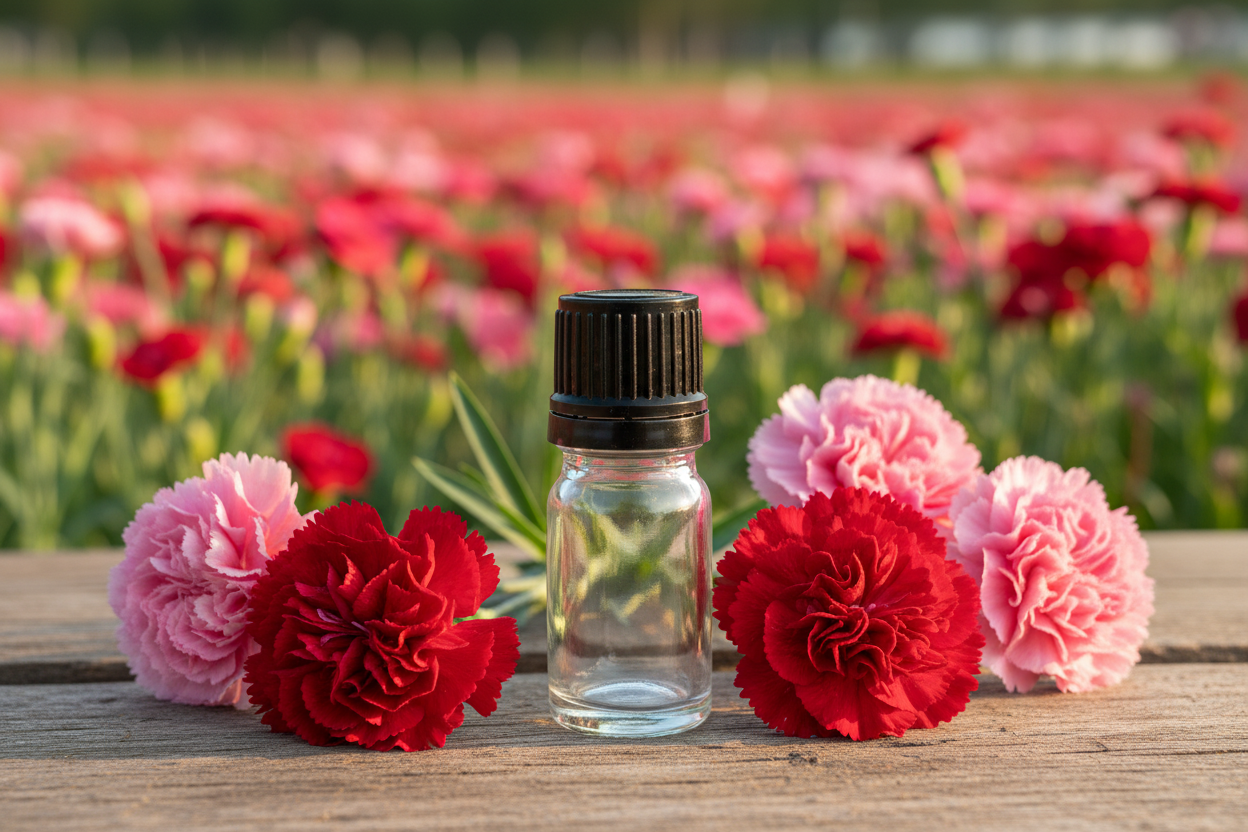 Carnation Clear Glass Outdoor Showcase