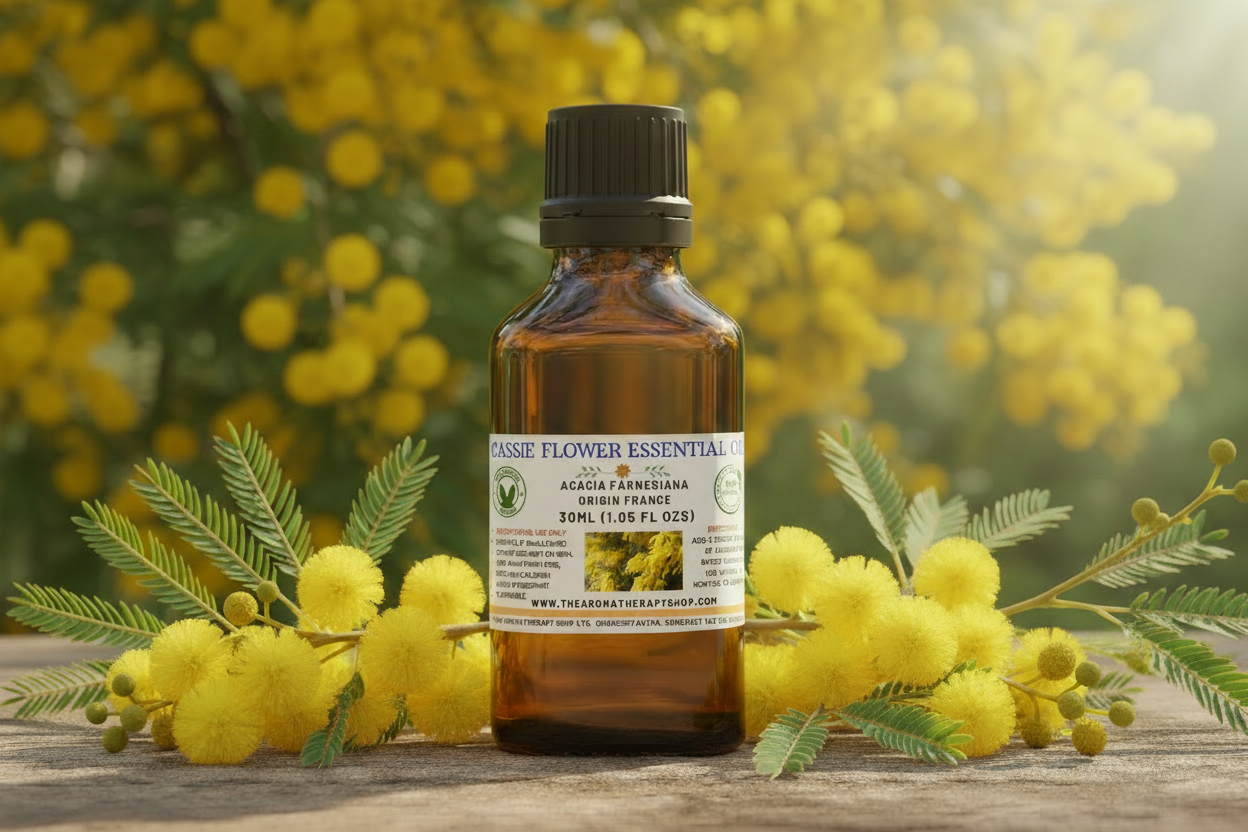 Cassie Flower Essential Oil 30ml Professional Product Photography