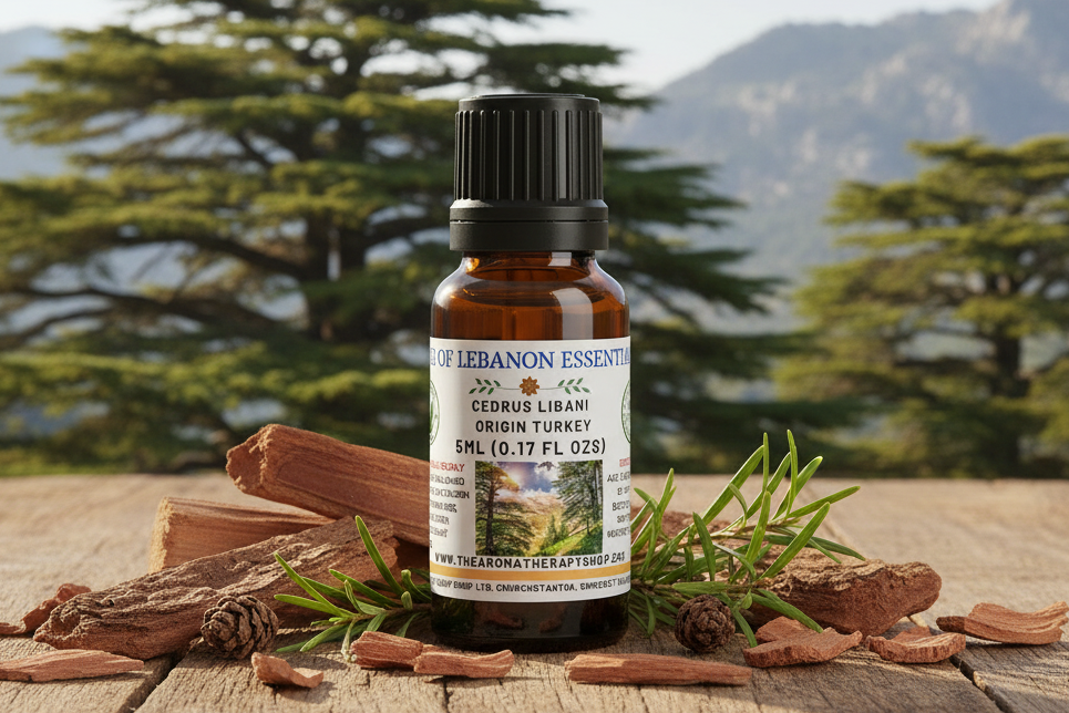 Cedar of Lebanon 5ml Essential Oil Showcase