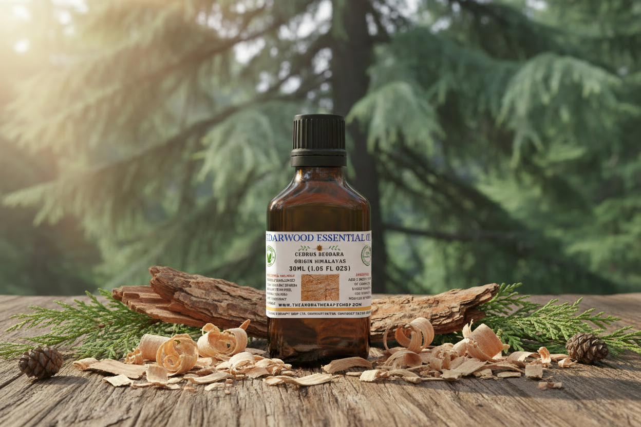 Cedarwood Essential Oil 30ml Showcase