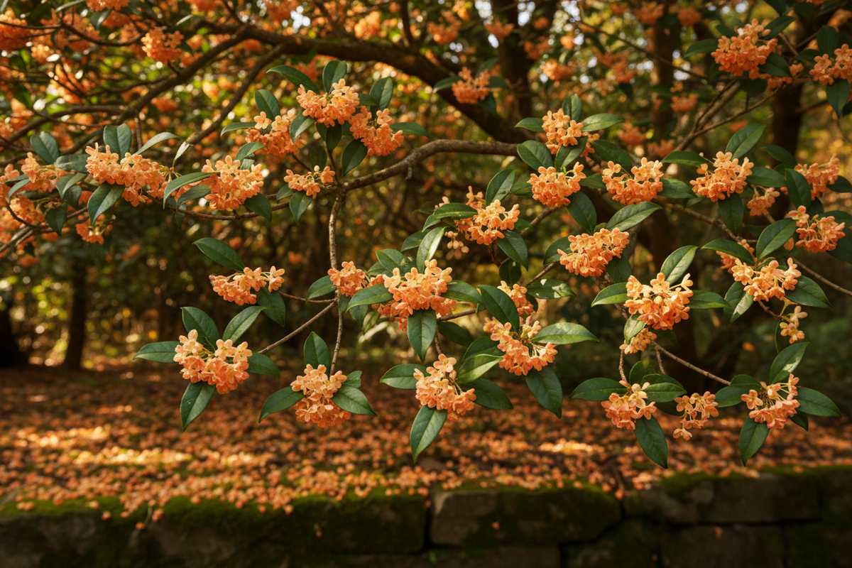 Chinese Osmanthus — Natural Setting