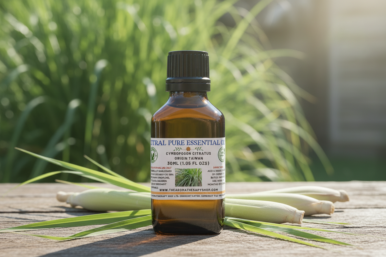 Citral 30ml Essential Oil Outdoor Showcase