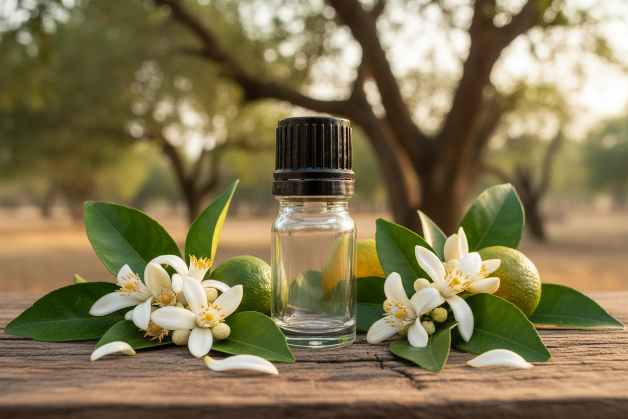 Citrus Aurantium Neroli — Empty Bottle Scene