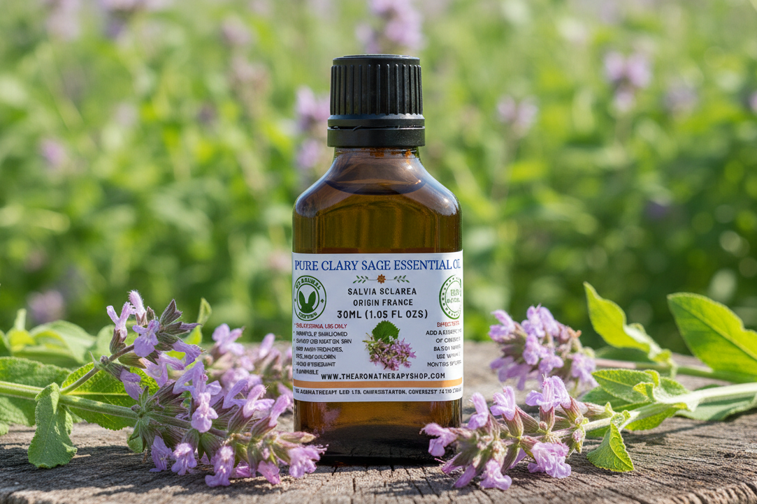 Clary Sage 30ml Essential Oil Complete Label