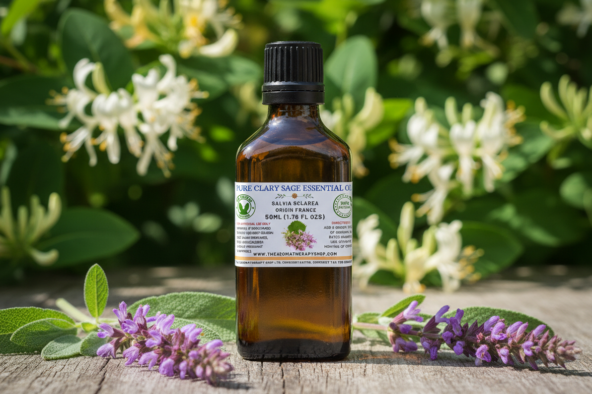 Clary Sage 50ml with correct label placement