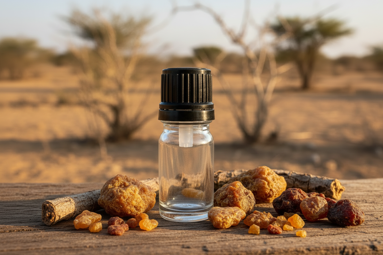 Commiphora Myrrha 1ml Bottle Centred Showcase