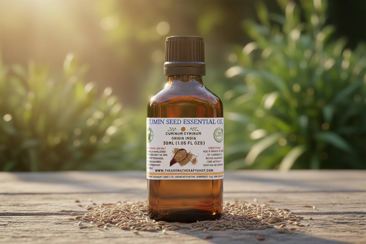 Cumin Seed 30ml Essential Oil - Complete Label
