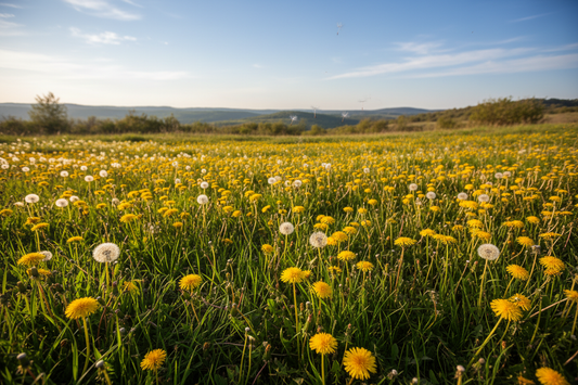 Dandelion Natural Landscape