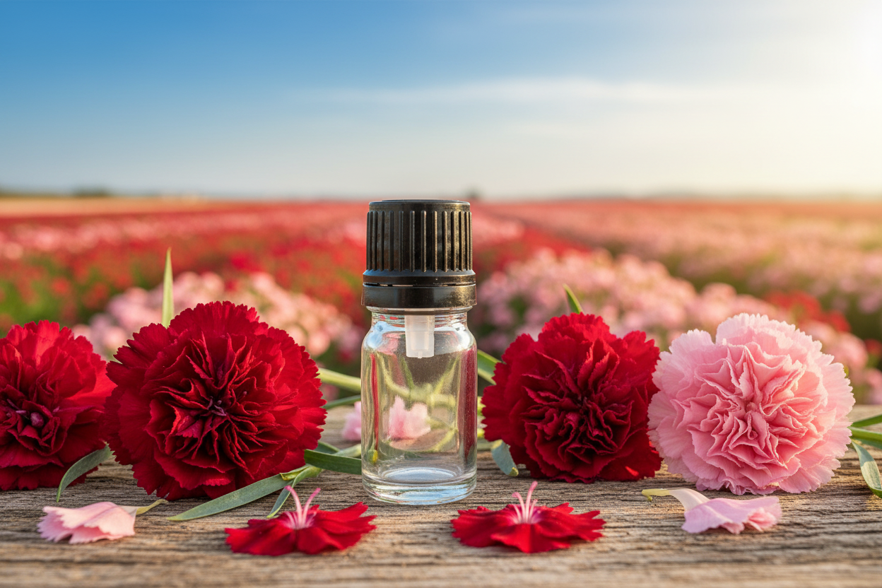 Dianthus Caryophyllus Carnation Mediterranean 1ml Bottle Showcase