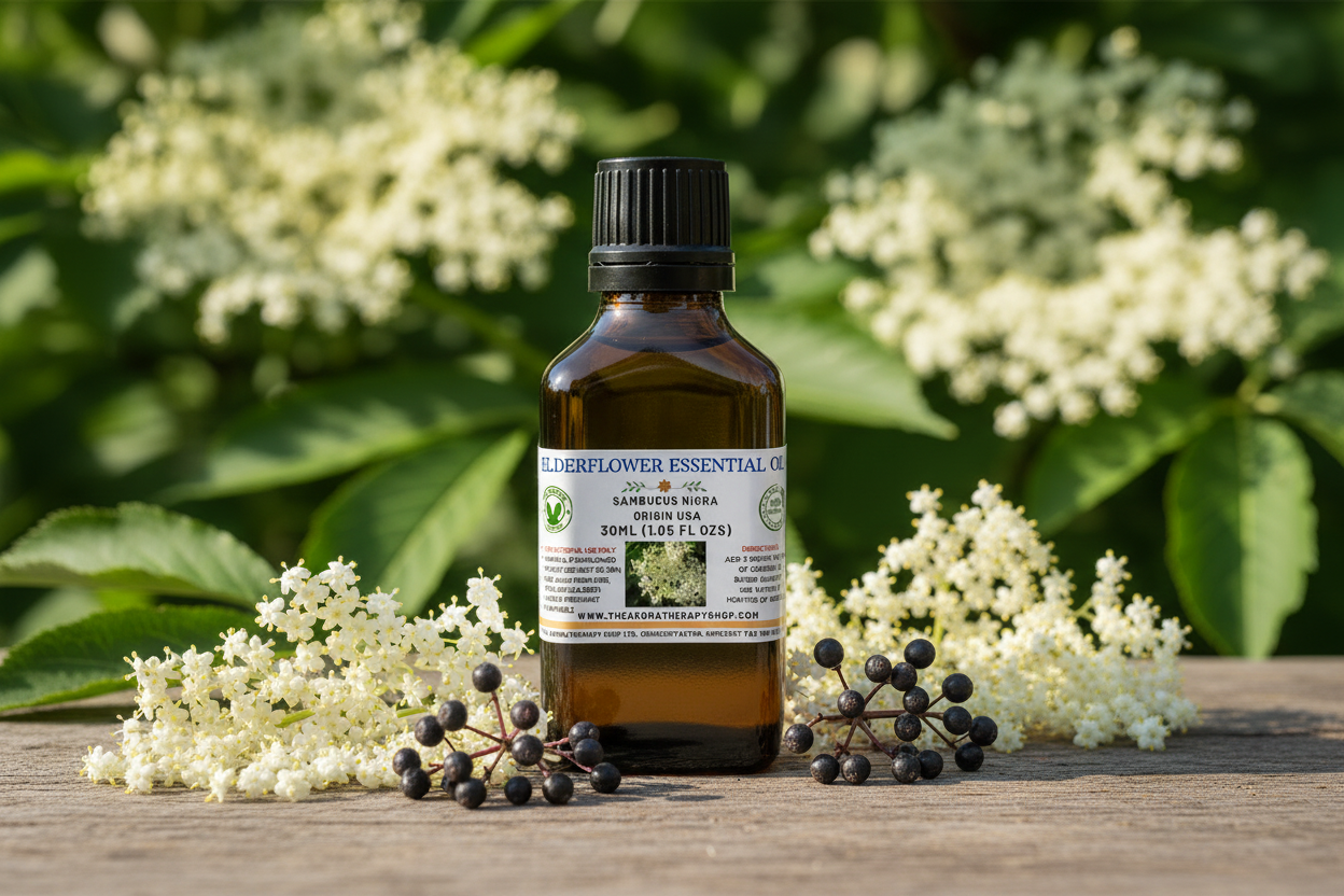 Elderflower 30ml Essential Oil Outdoor Showcase