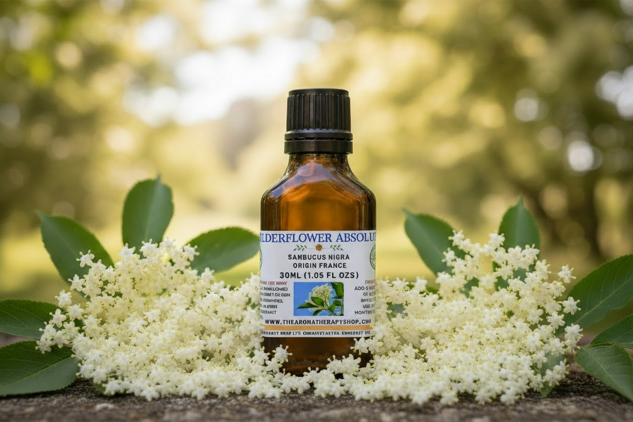 Elderflower Absolute 10% in TEC - Abundant Botanicals
