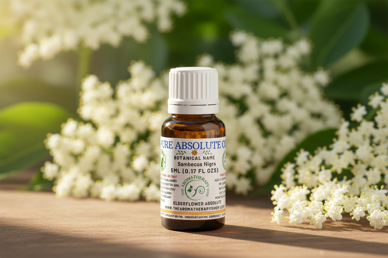 Elderflower Absolute with standard tamper evident cap