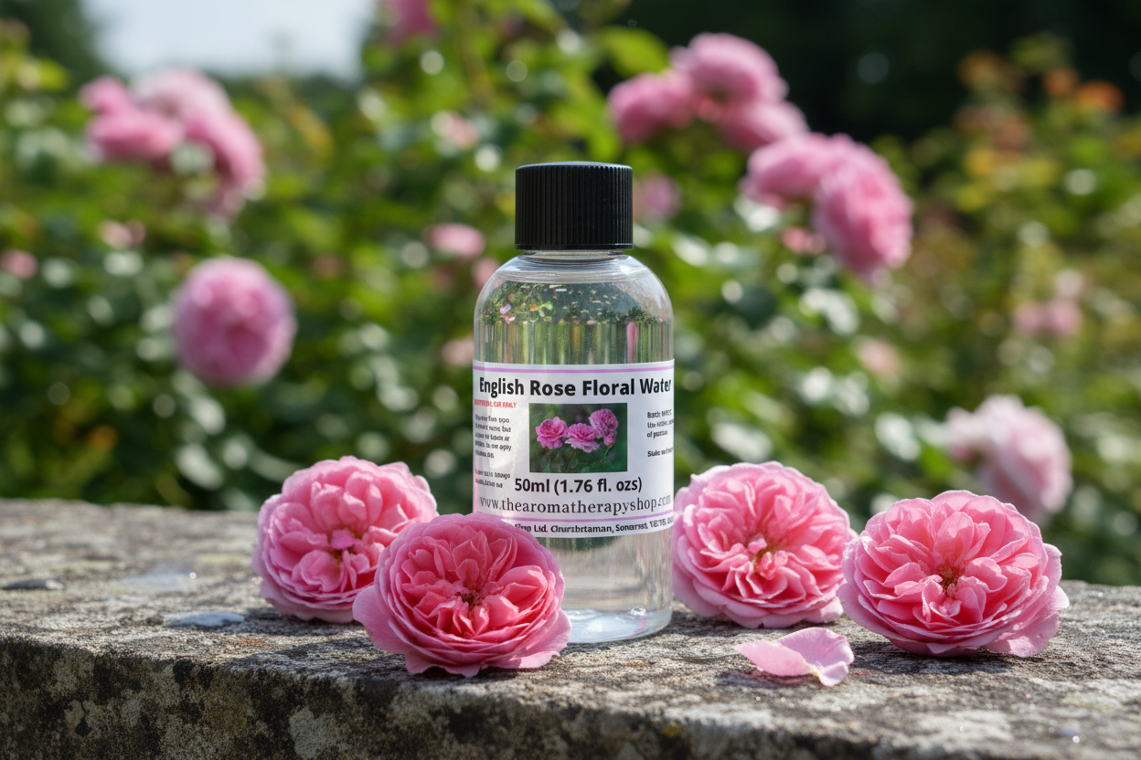 English Rose Floral Water 50ml with reduced roses