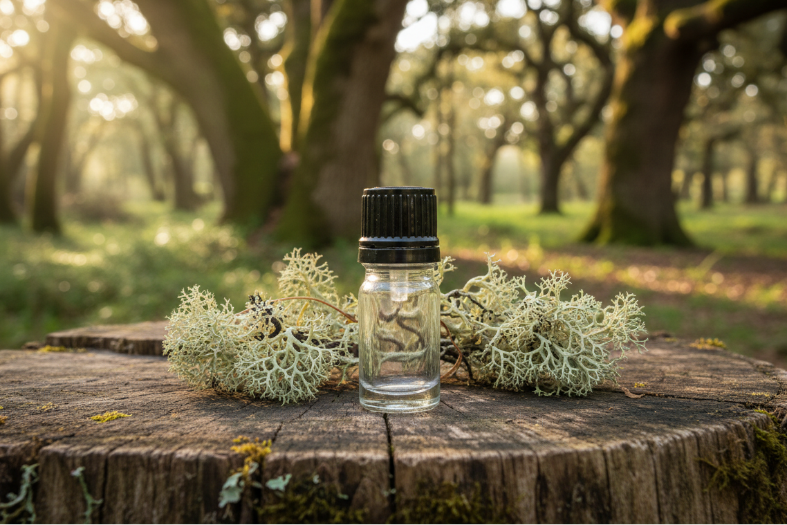 Evernia Prunastri Oakmoss 1ml Bottle Showcase