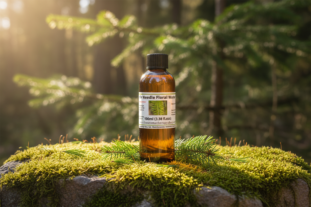 Fir Needle Floral Water 100ml outdoor product photography