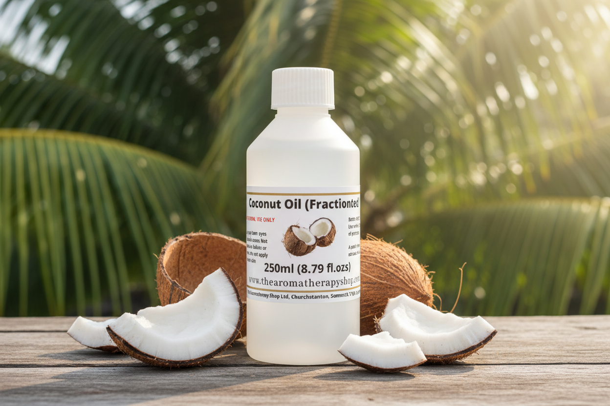 Fractionated Coconut Oil 250ml with correct bottle reference