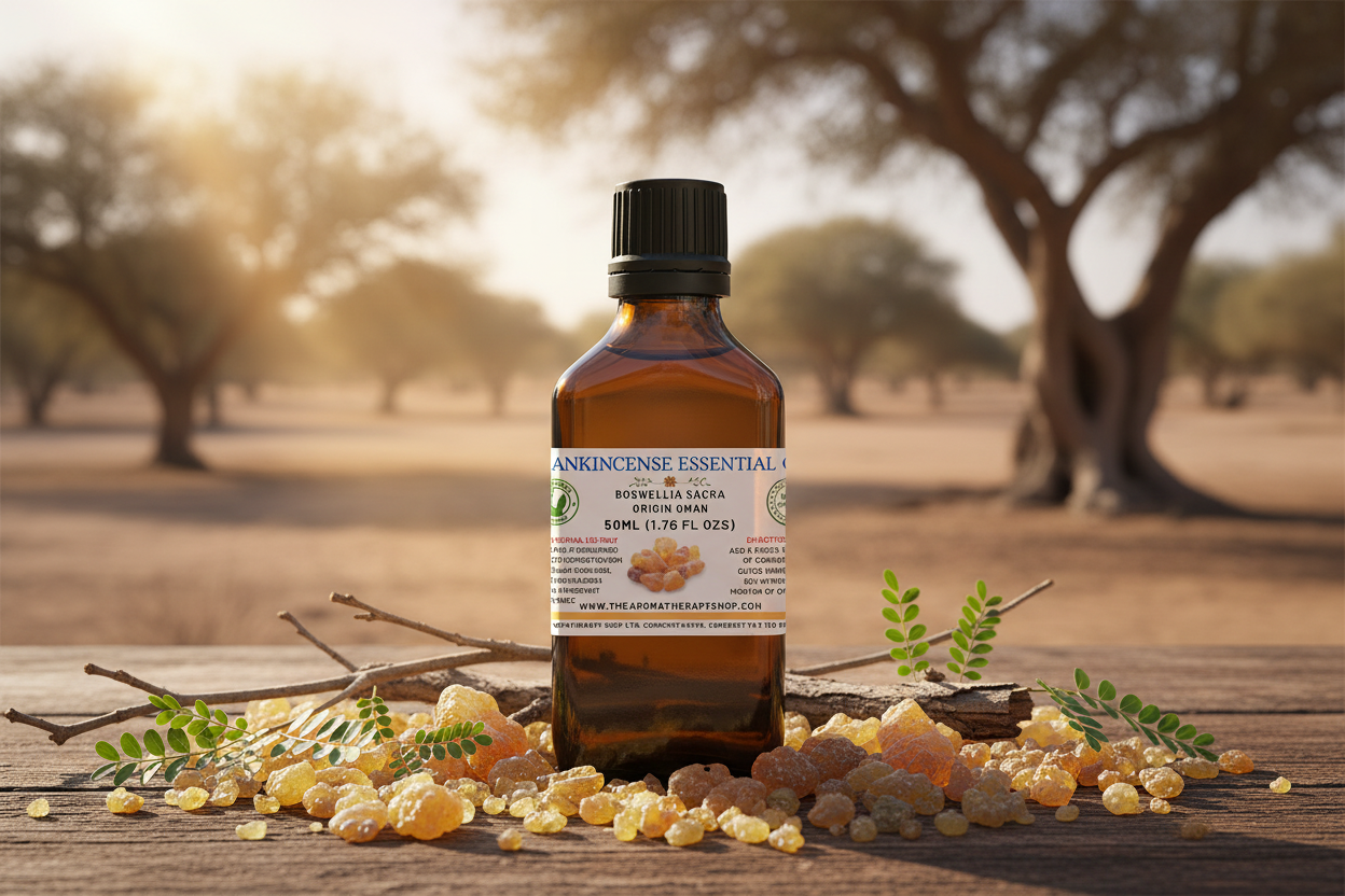 Frankincense 50ml outdoor showcase
