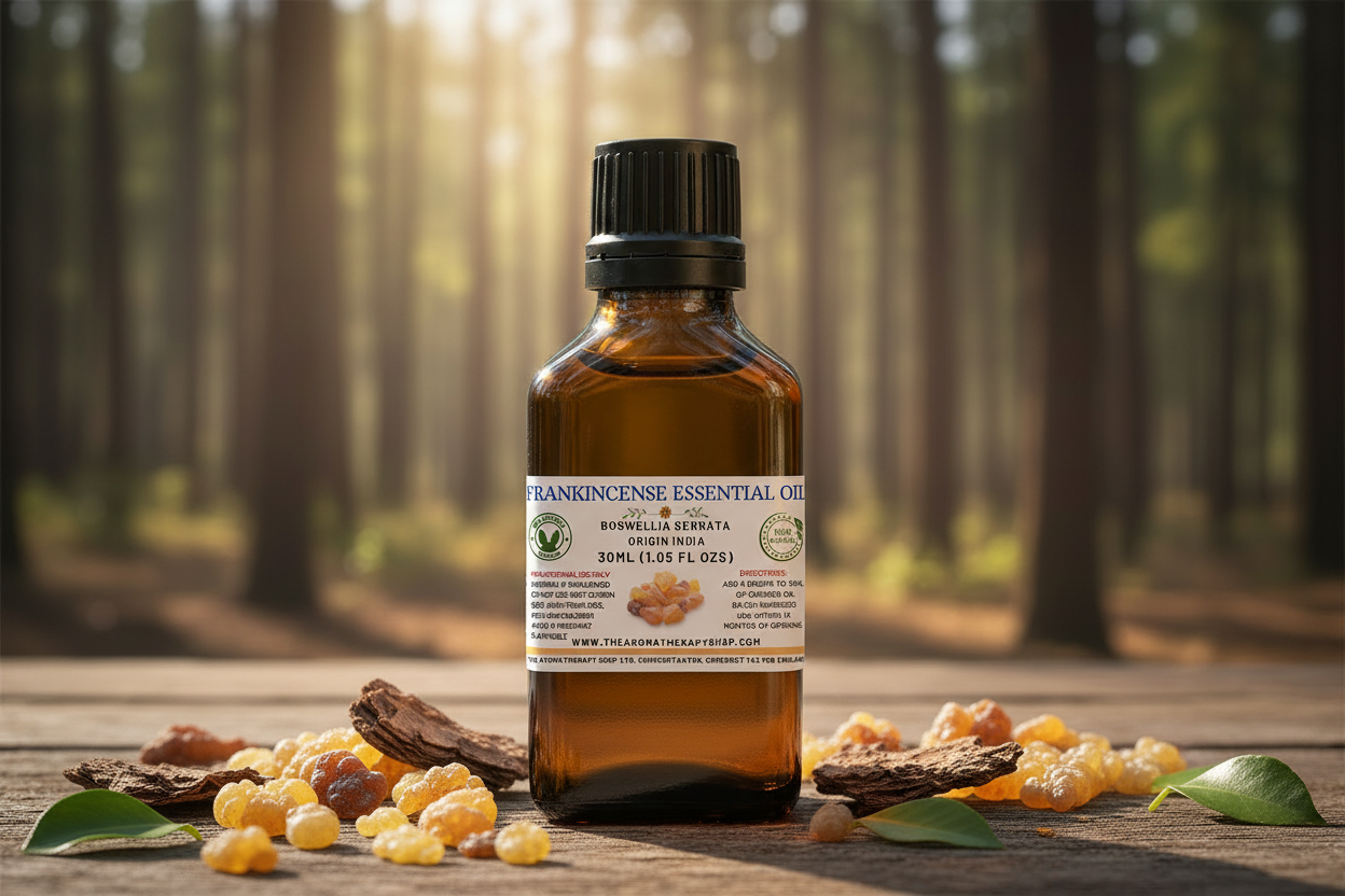 Frankincense Essential Oil 30ml outdoor showcase