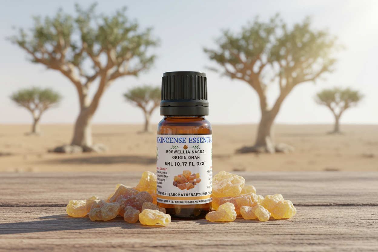 Frankincense Sacra 5ml Essential Oil Outdoor Showcase