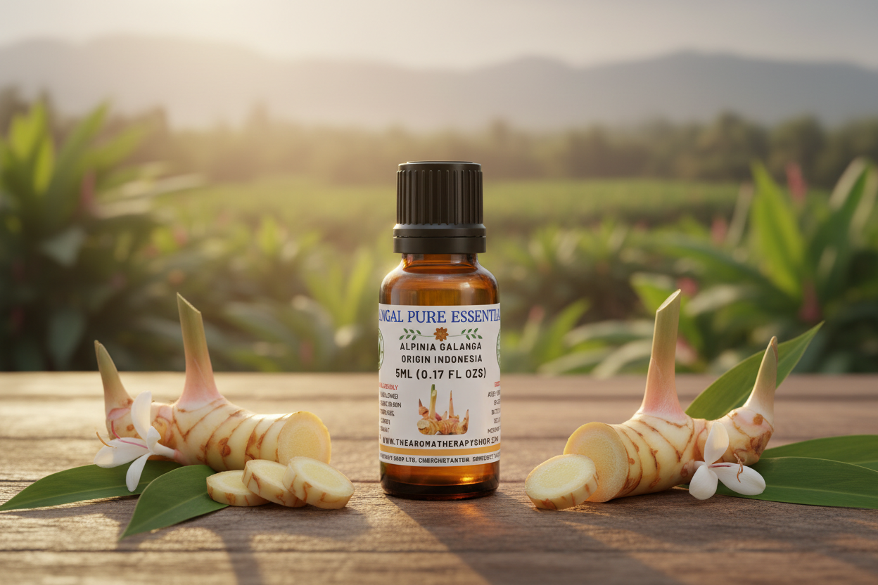 Galangal 5ml Essential Oil - Frankincense Bottle Reference