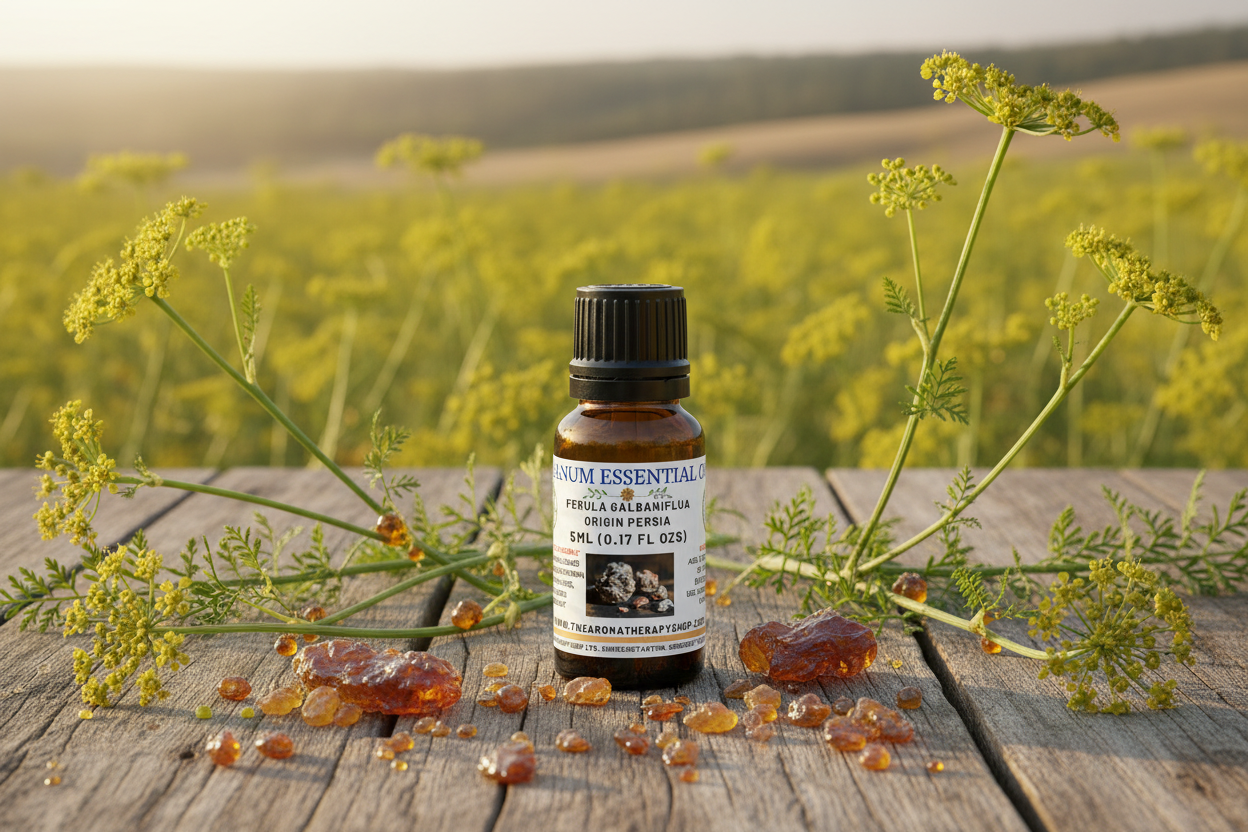 Galbanum 5ml Essential Oil Showcase - Correct Bottle and Label