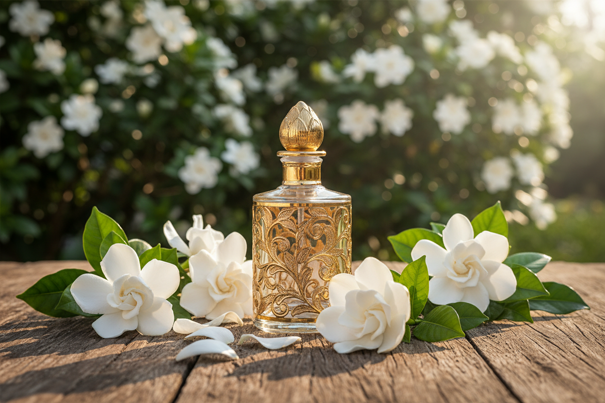 Gardenia Attar Natural Outdoor Showcase
