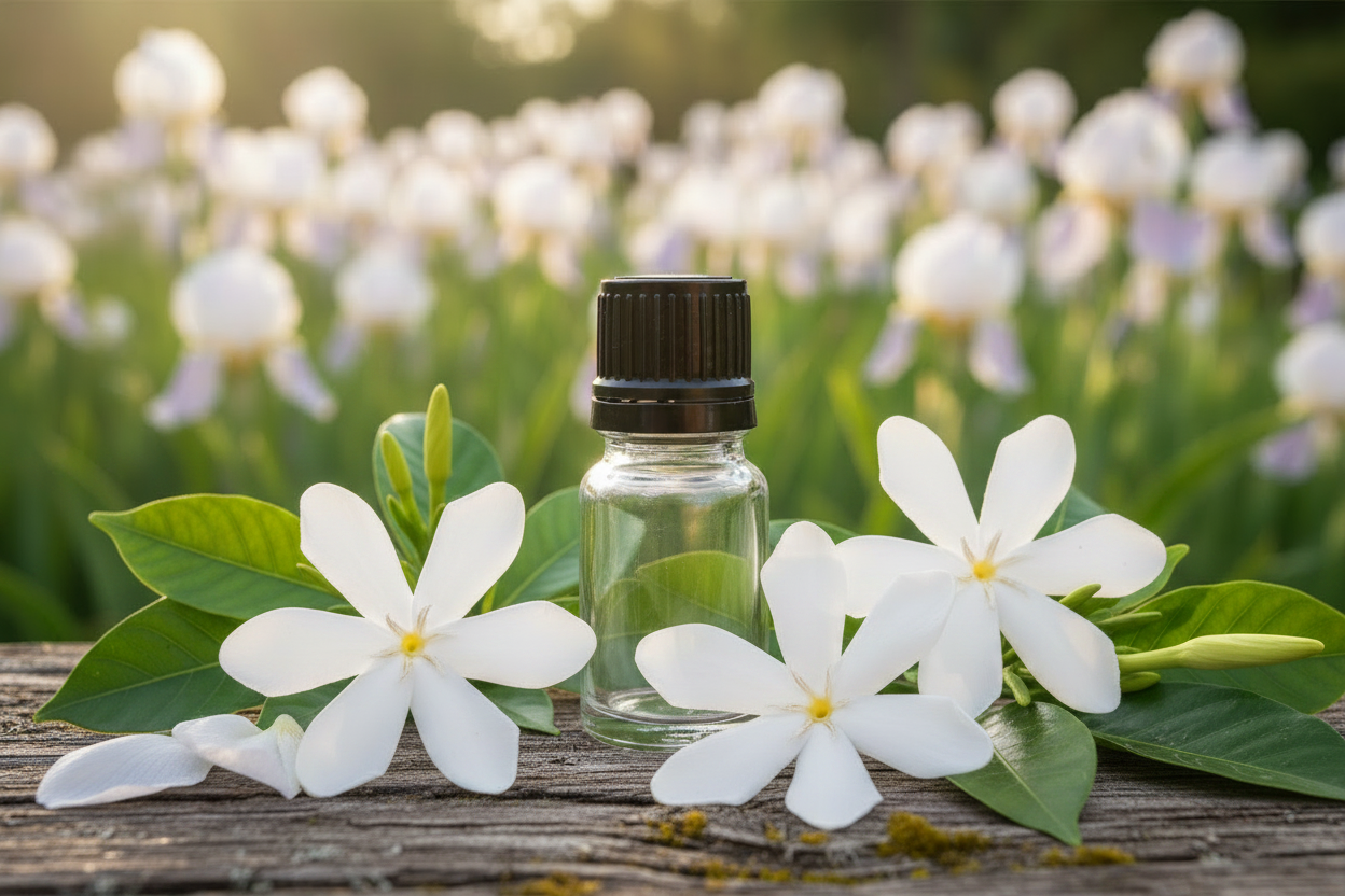 Gardenia Taitensis Tiare — Empty Bottle Scene