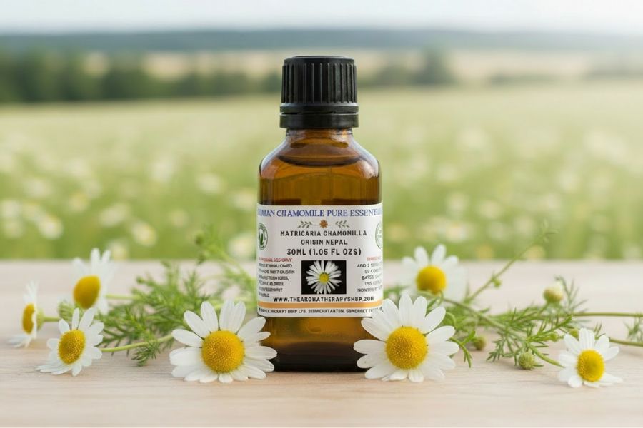 German Chamomile Pure Essential Oil (Origin: Nepal)