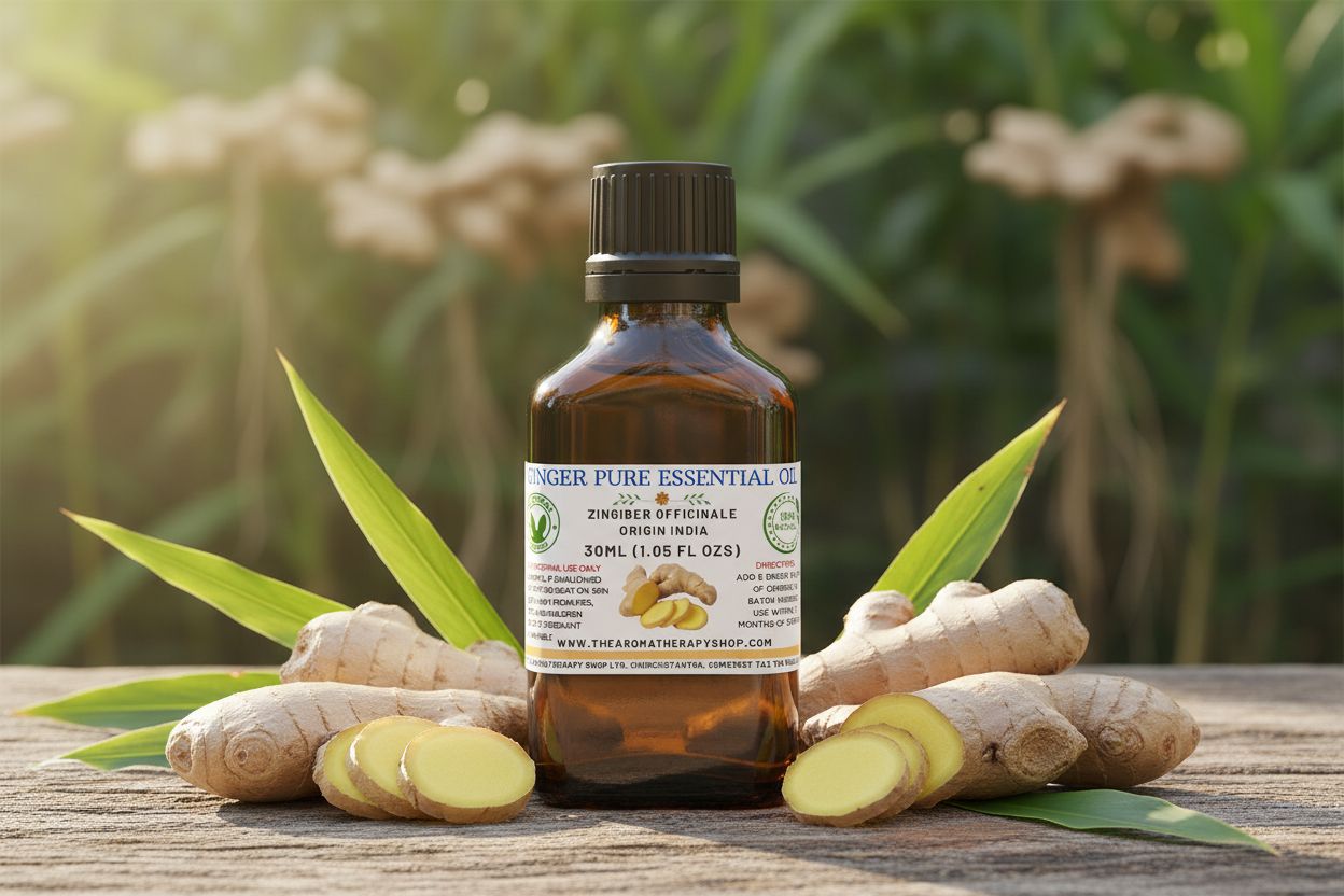 Ginger Essential Oil 30ml Showcase