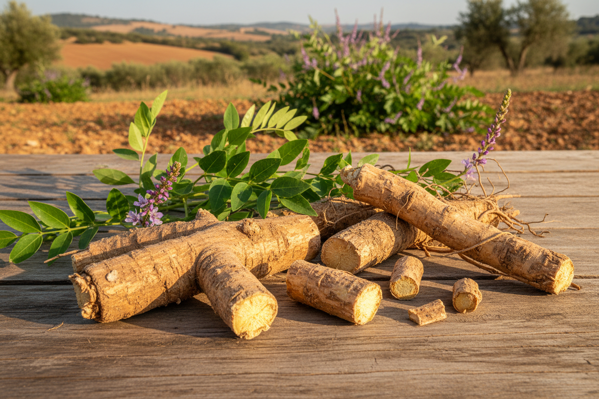 Glycyrrhiza glabra Licorice Root
