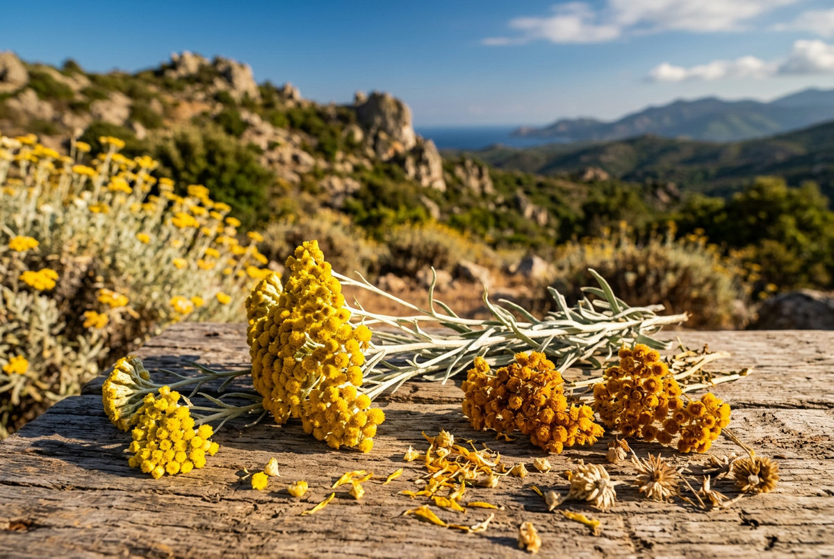Helichrysum Absolute - Immortelle Flower Extract | Corsican Perfumery Grade
