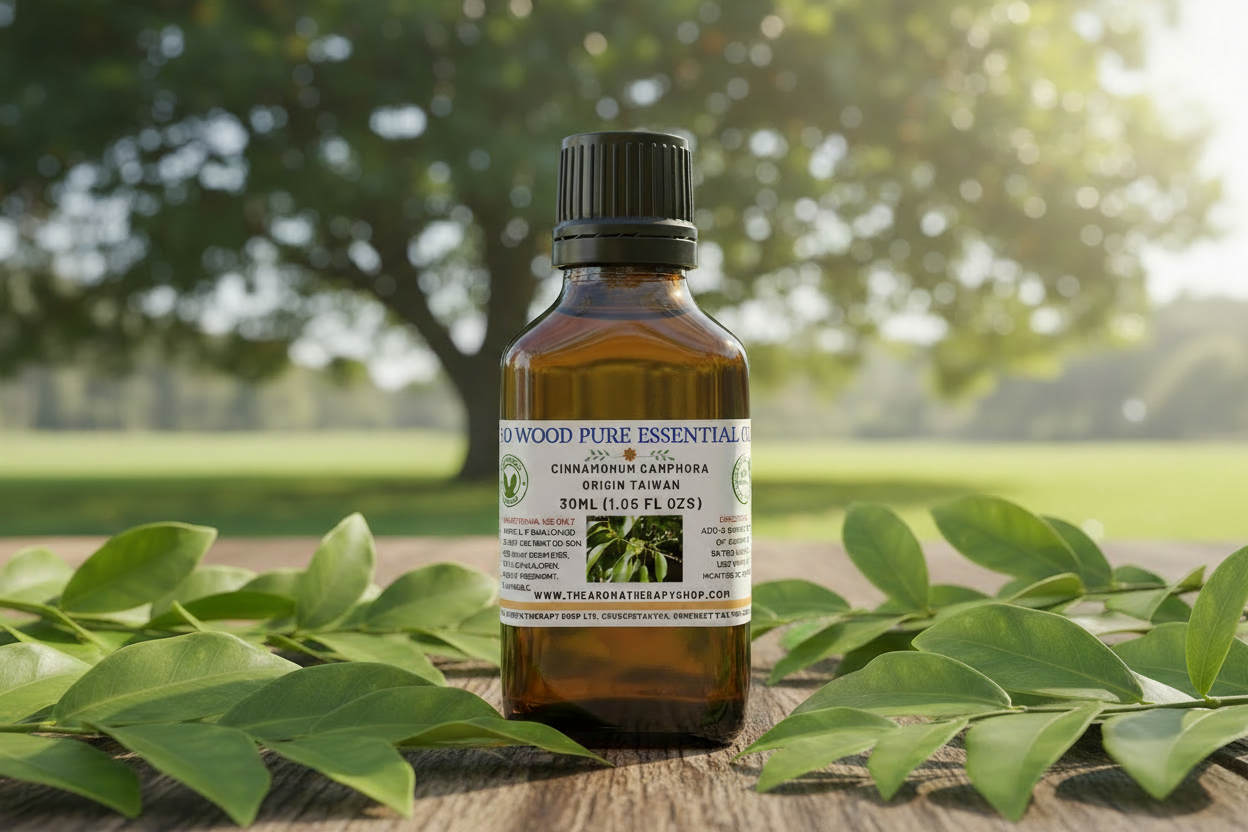 Ho Wood 30ml Essential Oil Outdoor Showcase