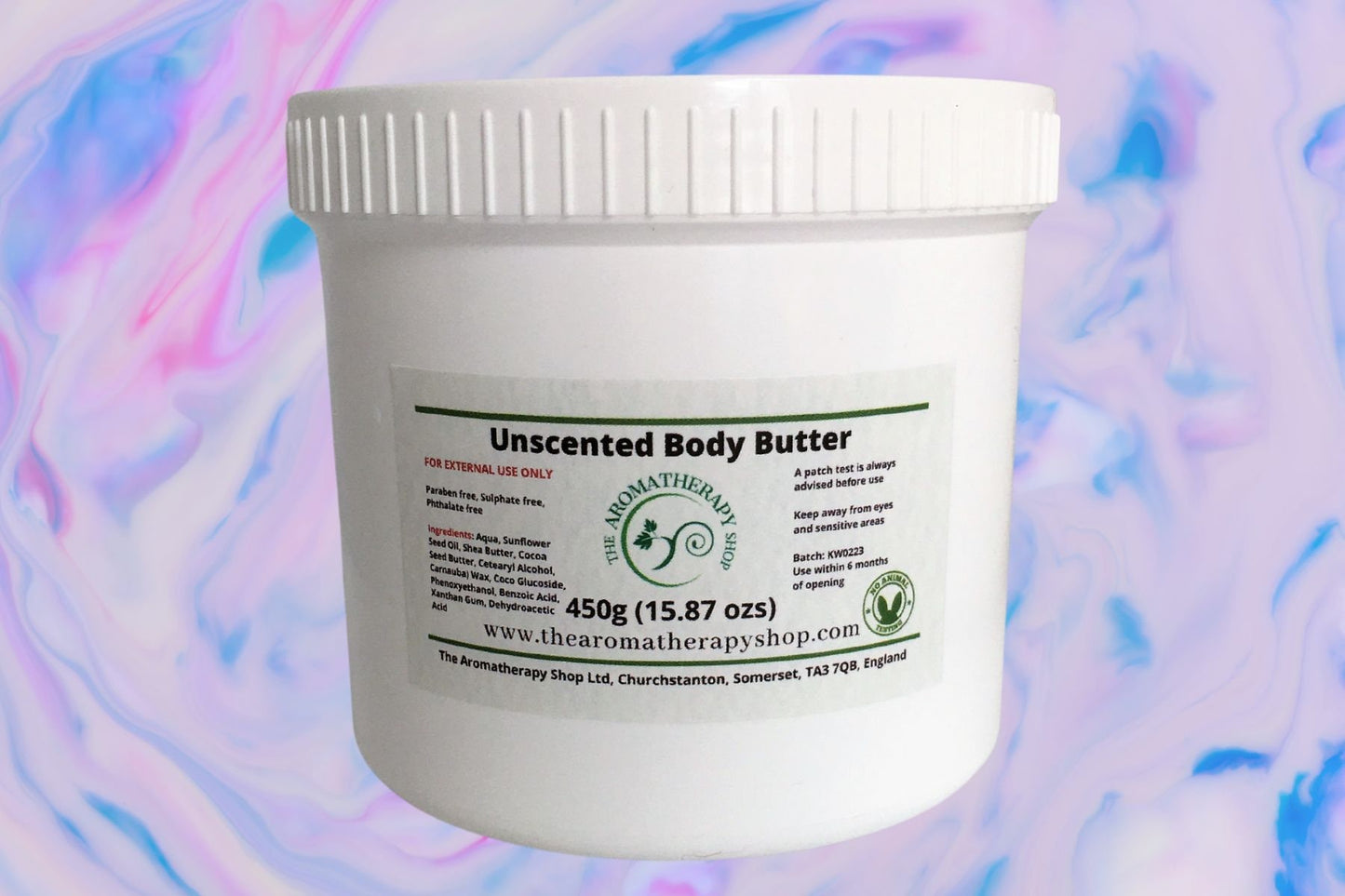 Unscented Body Butter (Whipped)