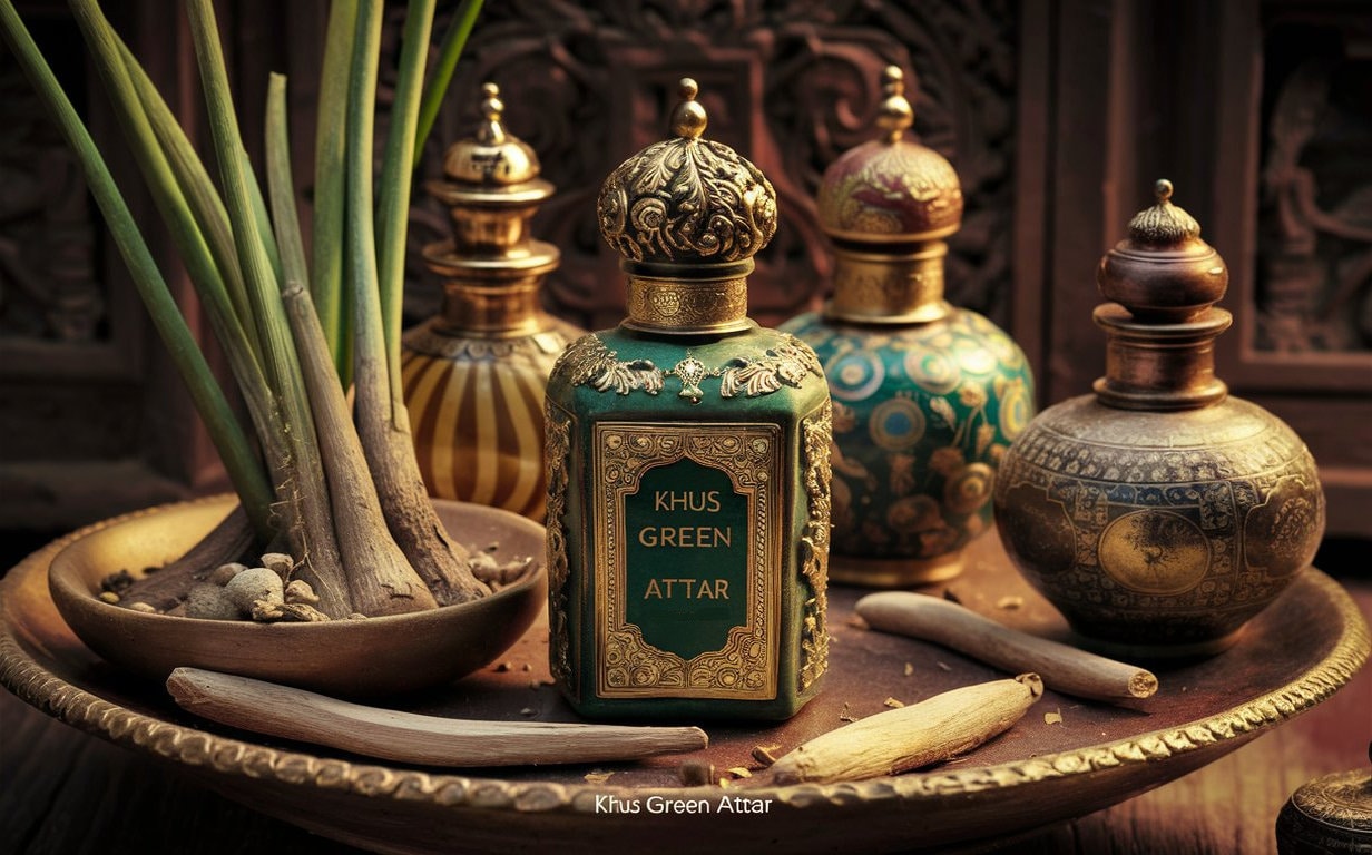 Khus Attar/ Natural Perfume - Alcohol Free