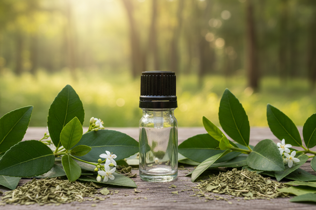 Ilex Paraguariensis Yerba Mate Leaves and Stems 1ml Bottle Showcase