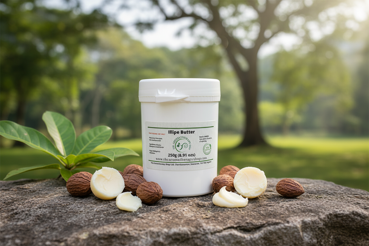 Illipe Butter 250g outdoor product photography