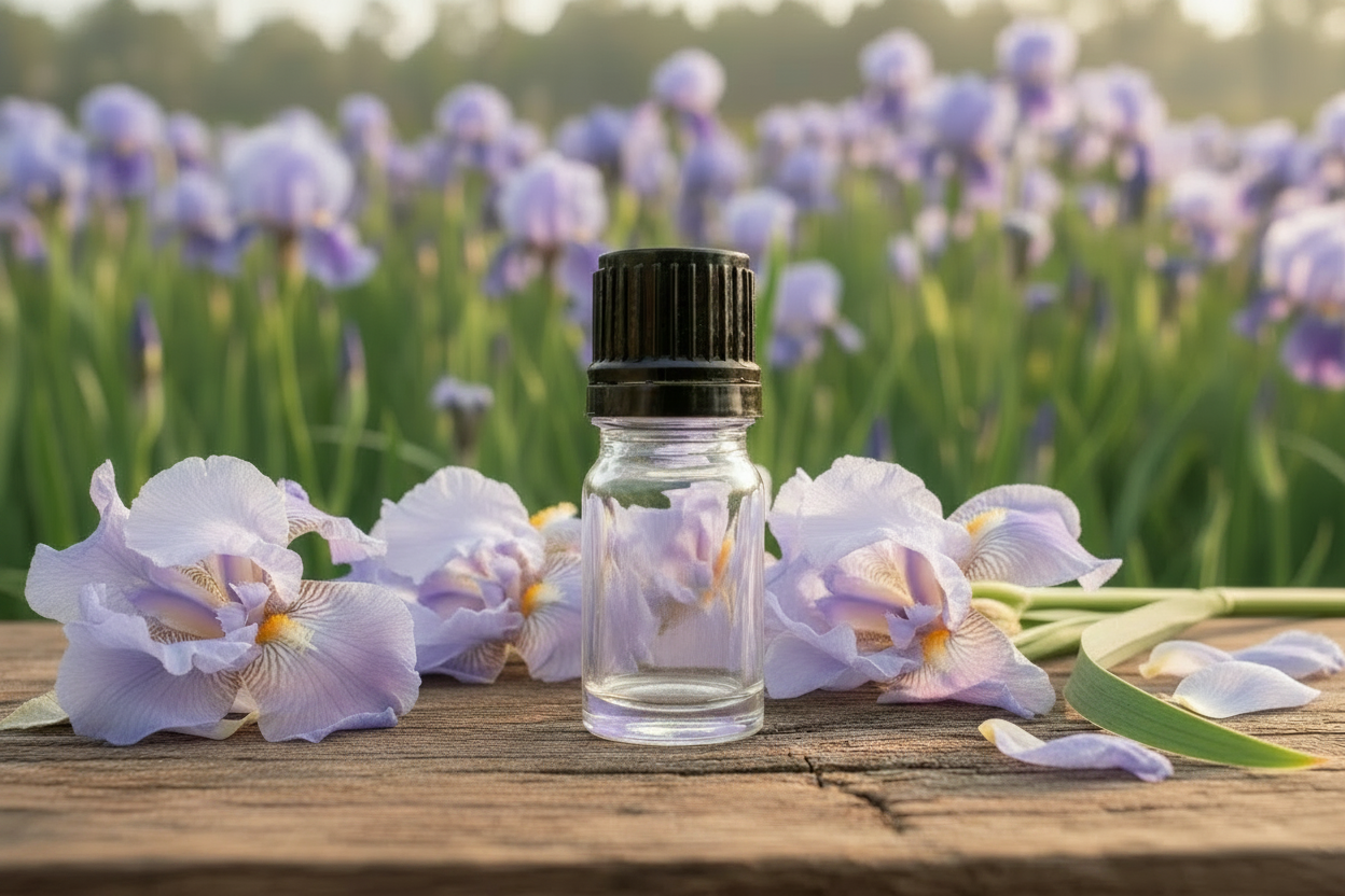 Iris Germanica / Iris Pallida Only — Empty Bottle Scene
