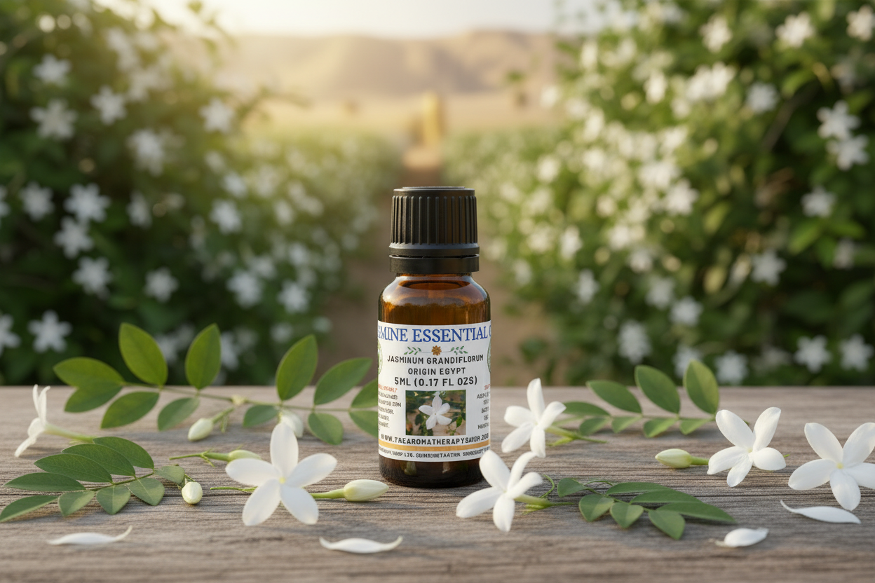 Jasmine 5ml Essential Oil Showcase