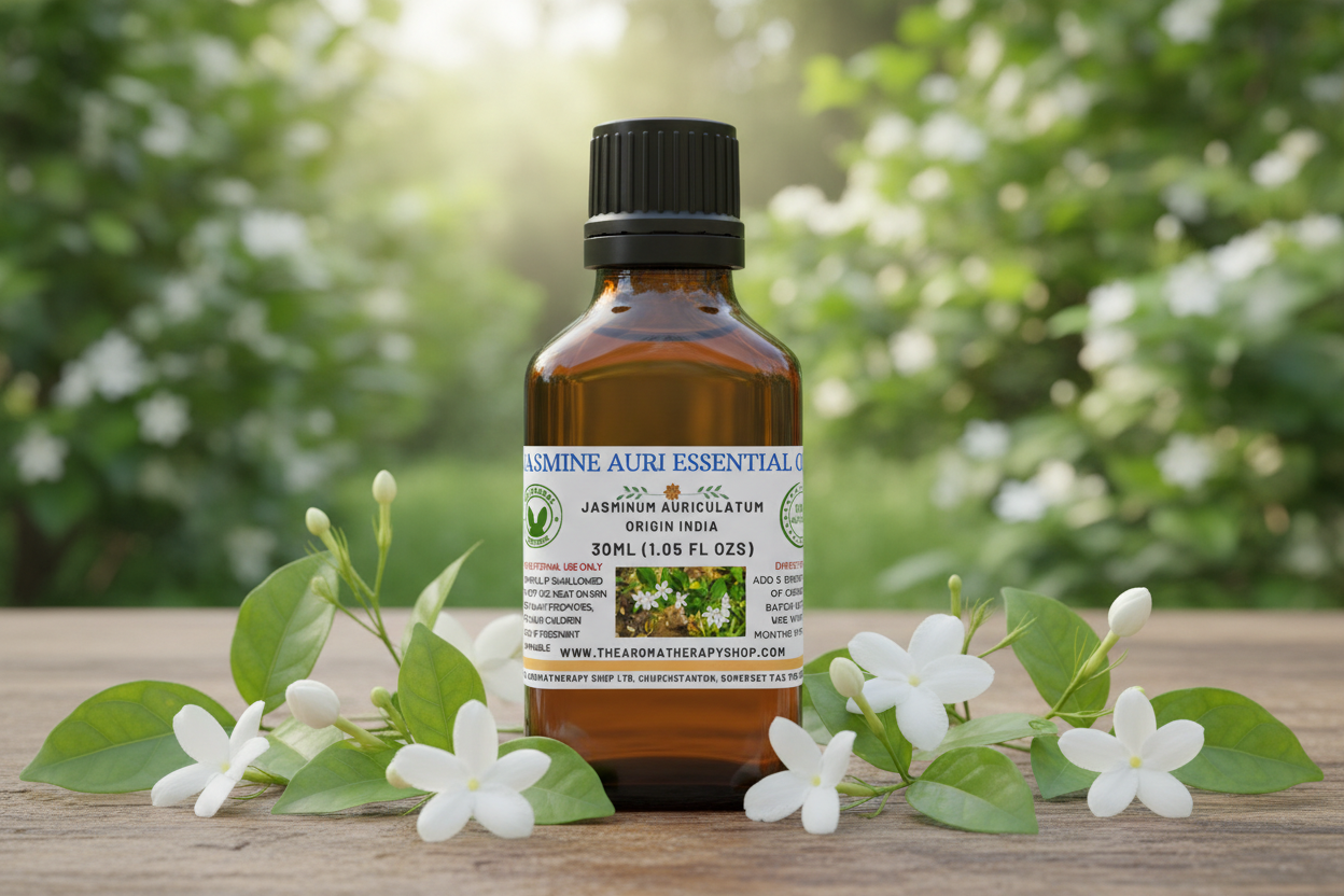 Jasmine Auri Essential Oil 30ml Natural Outdoor Showcase