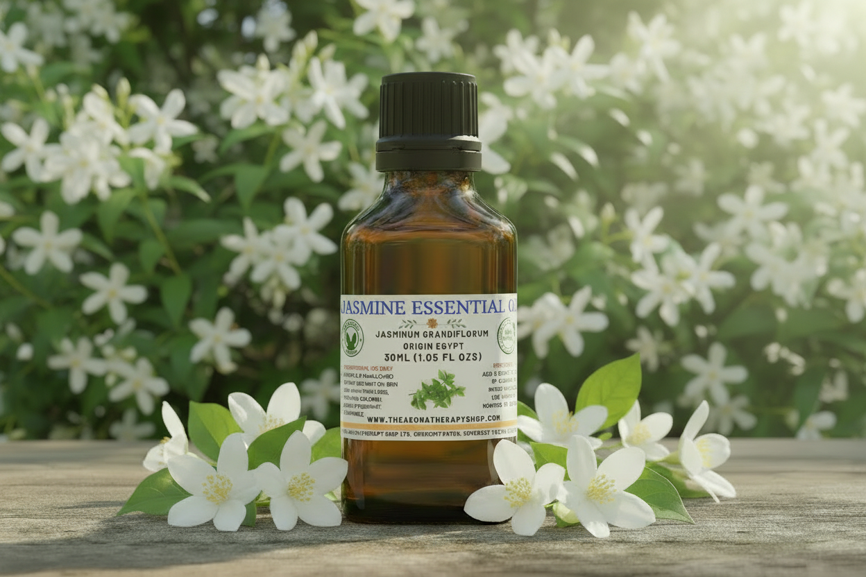 Jasmine Essential Oil 30ml Professional Product Photography