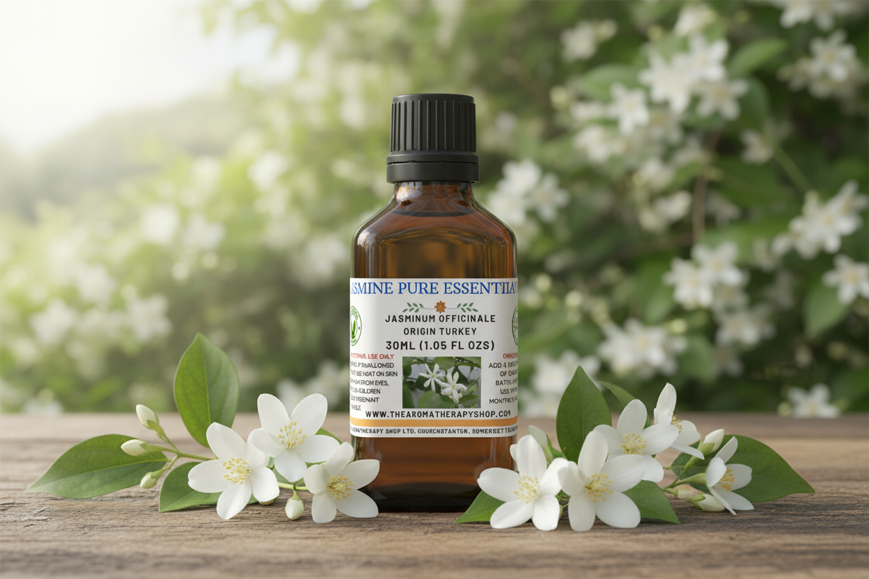 Jasmine Pure Essential Oil 30ml Natural Outdoor Showcase