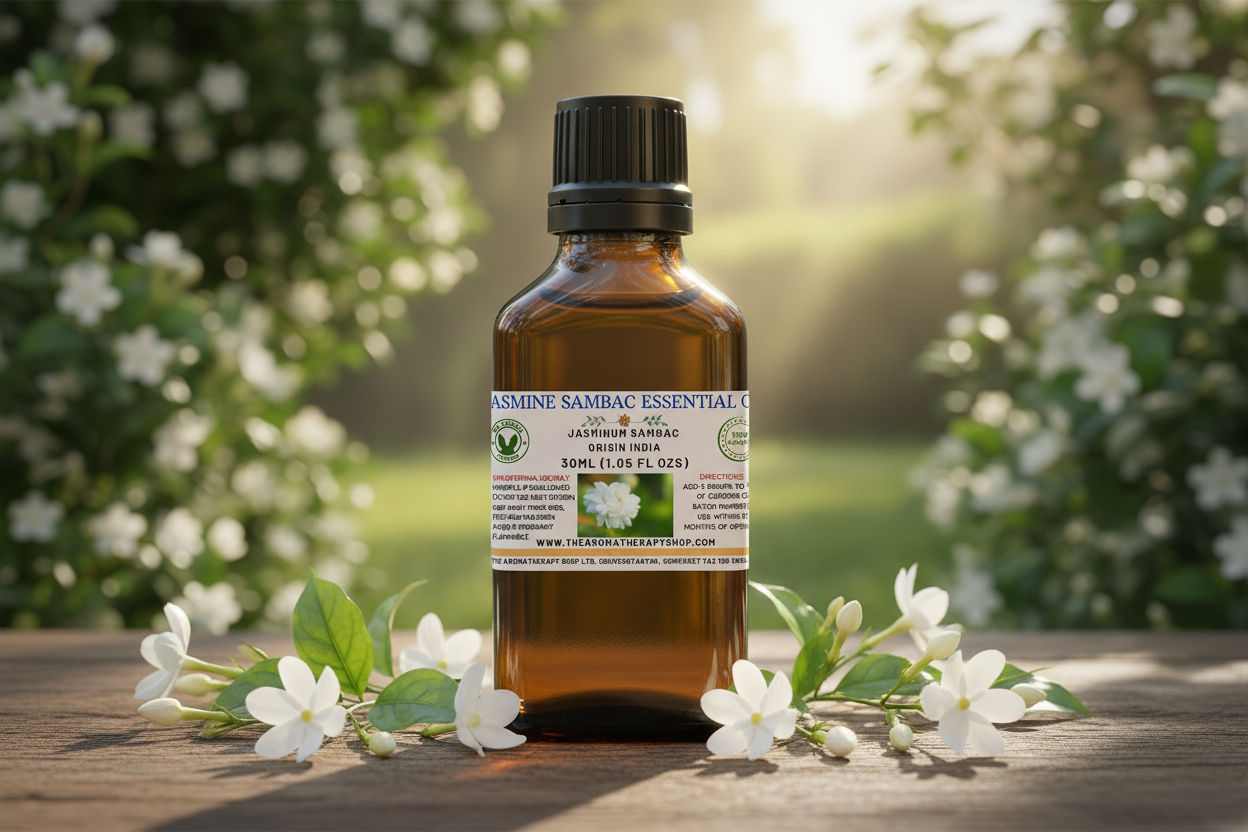 Jasmine Sambac Essential Oil 30ml outdoor showcase