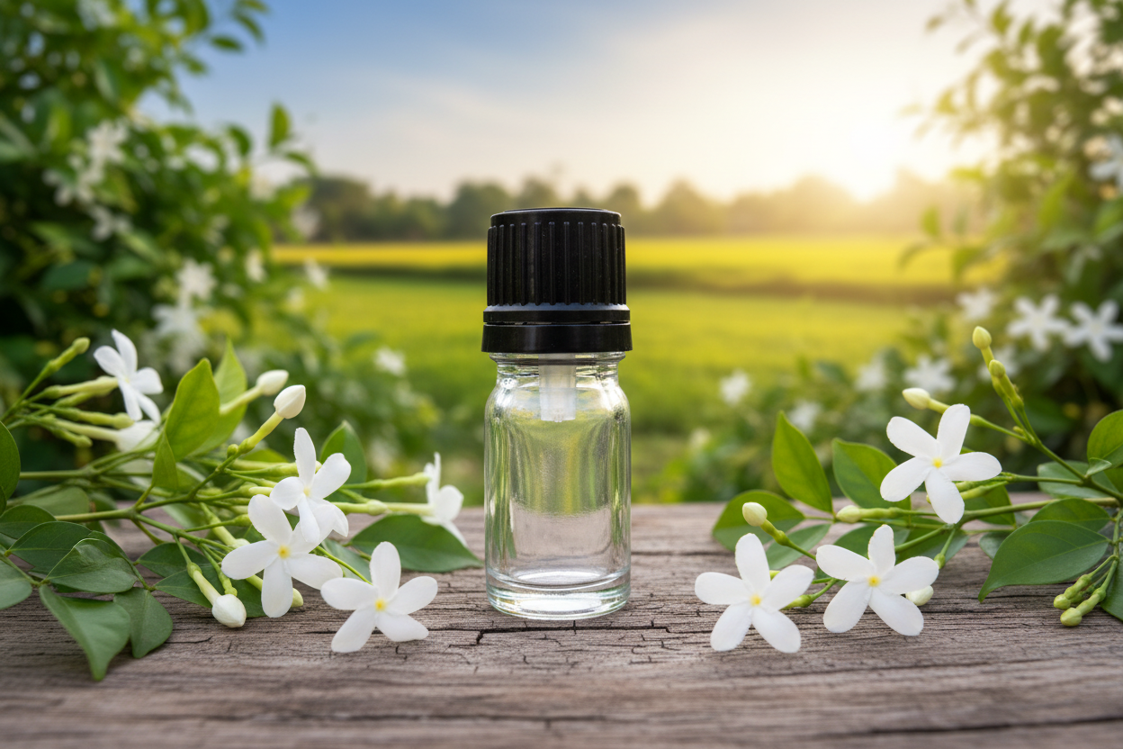 Jasminum Auriculatum Northern India 1ml Bottle Showcase
